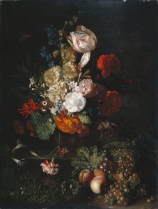 Stillleben: Blumen und Früchte, ca. 1700-20 von Jan van Huysum