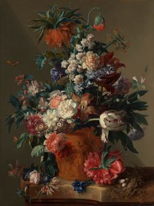 Blumenvase von Jan van Huysum