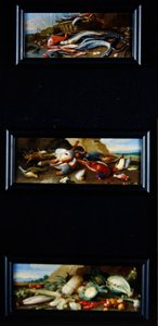 Stillleben - Fisch, Wild, Gemüse von Jan van Kessel the Elder