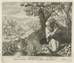 Heiliger Franziskus von Jan van Londerseel