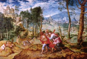 Christus auf dem Weg nach Emmaus