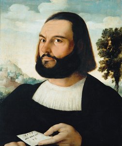 Porträt eines Mannes von Jan van Scorel