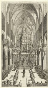 Totenmesse für Philipp IV. in Brüssel, 1665