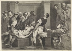 Auferweckung des Lazarus von Jan van Troyen