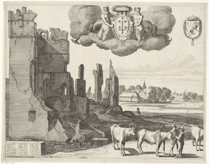 Ansicht von Haarlem (linkes Blatt)