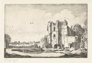 Ruine von Schloss Brederode von Jan van de Velde (II)