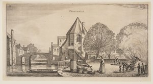 Februar, aus Die zwölf Monate des Jahres von Jan van de Velde II