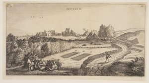 September, aus Die zwölf Monate des Jahres von Jan van de Velde II
