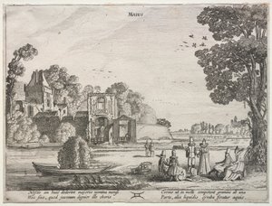Die zwölf Monate: Mai von Jan van de Velde II