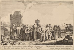 Wasser von Jan van de Velde II after Willem Buytewech