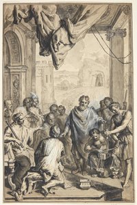 Antike Szene(?) von Jan van den Hoecke