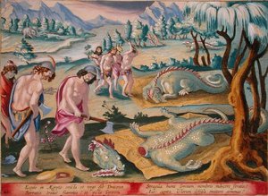 Krokodile enthaupten, Tafel 46 aus 
