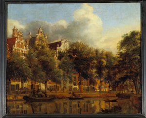 Ansicht der Herengracht in Amsterdam