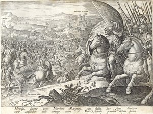 Die Schlacht von Labadia si Sena und St. Abonda, Platte 3 aus 