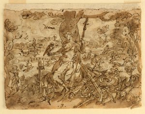 Diana (Venatio) von Jan van der Straet, called Stradanus