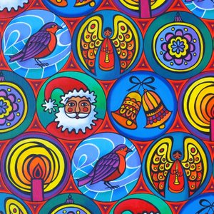 Weihnachten in Kreisen, 2015 von Jane Tattersfield
