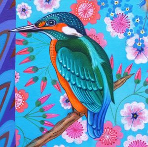 Eisvogel von Jane Tattersfield