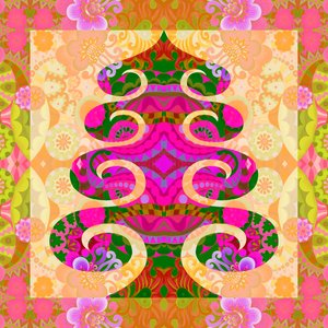 Baum in Pink von Jane Tattersfield