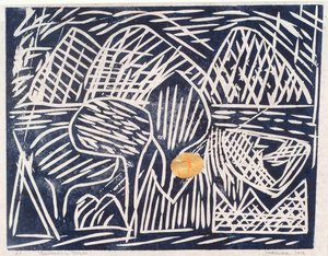 Der Wald ist in Schwierigkeiten, 2015 von Janet McKenzie