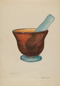 Mörser und Stößel von Janet Riza