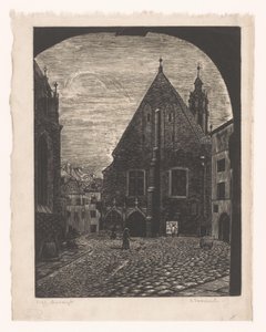 Ansicht in Prag von Janina Szciamicka