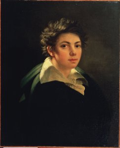 Selbstporträt von Janos Rombauer (1782-1849) 1813 Staatliches A. Puschkin-Museum der Schönen Künste, Moskau
