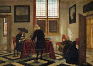 Innenszene, ca. 1670