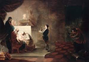 Die Beschneidung Christi, nach 1751 von Januarius Zick
