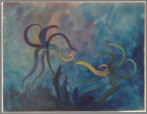 Kämpfende Orchideen von Janus de Winter (signed by artist)