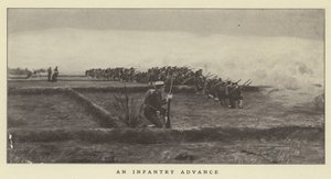 Ein Infanterieangriff