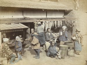 Marktplatz in Japan