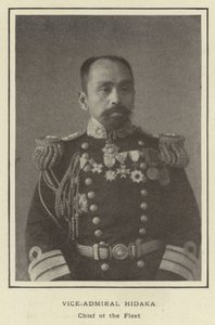 Vizeadmiral Hidaka, Chef der Flotte von Japanese Photographer