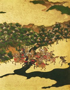 Schlacht von Hogen im Jahr 1156, Momoyama-Periode (1568-1615)