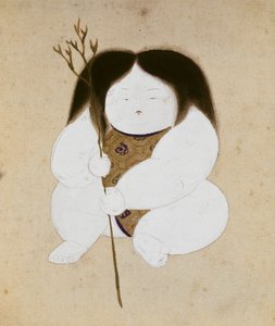 Gosho Ningyo (Hofdame: Mädchen), spätes 19. Jahrhundert