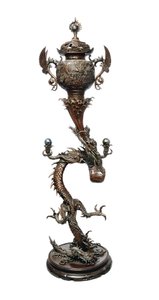 Koro, Meiji-Periode, spätes 19. Jahrhundert (Bronze)