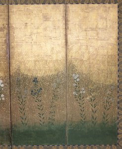 Mond in der Musashi-Ebene von Japanese School
