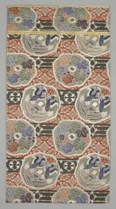 Obi-Fragment, spätes 19. bis frühes 20. Jahrhundert von Japanese School