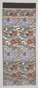 Obi-Fragment von Japanese School