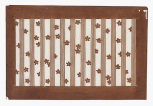 Papier Schablone (katagami), spätes 19. Jahrhundert
