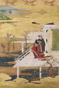 Szene aus der Geschichte von Genji