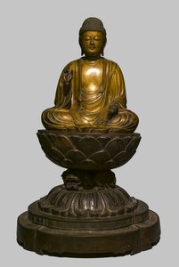 Shakyamuni nach seiner vollkommenen Erleuchtung von Japanese School
