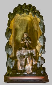 Shakyamuni Asket. Japan, Edo-Zeit von Japanese School