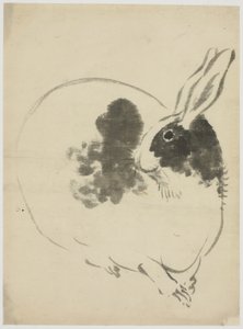 Geflecktes Kaninchen von Japanese School