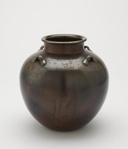 Teeblatt-Aufbewahrungskrug, Imbe, Okayama-Präfektur, Edo-Periode, 18.-19. Jahrhundert