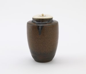 Teedose, Katatsuki-Typ, Edo-Zeit von Japanese School