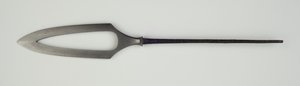 Yanone (Pfeilspitze) vom flachen Typ (hirane) mit durchbrochenem Design