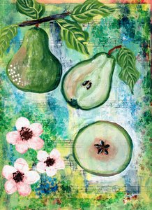 Botanische Birnen und Musik