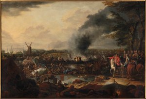 Die Schlacht von Ekeren am 30. Juni 1703 von Jasper Broers