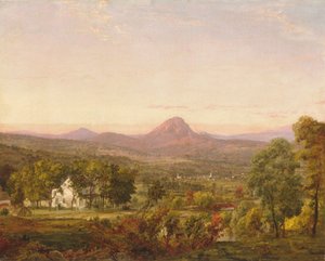Herbstlandschaft, Sugar Loaf Mountain, Orange County, New York