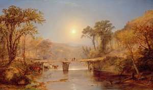 Indian Summer am Delaware River, 1882